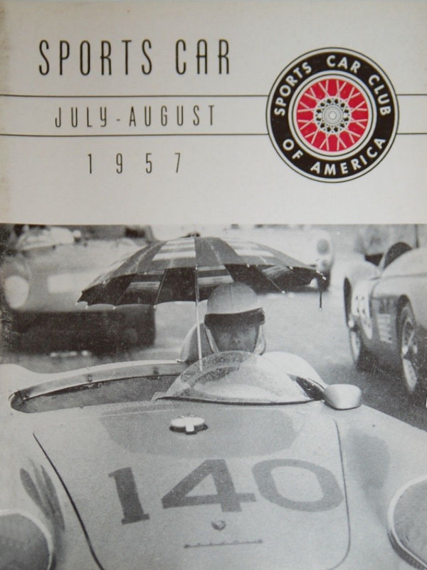 Sports Car July Aug August 1957 