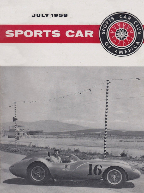 Sports Car July 1958 