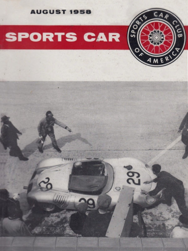 Sports Car Aug August 1958 