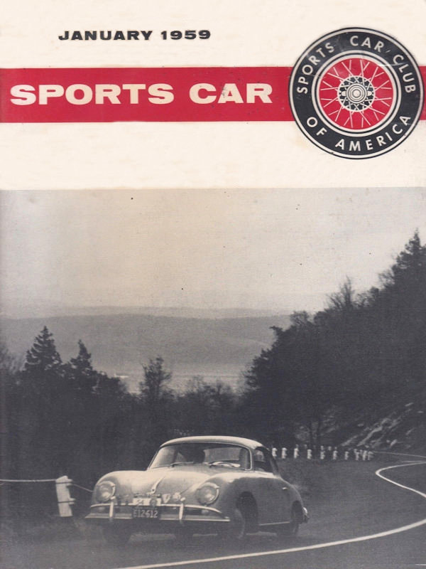 Sports Car Jan January 1959 
