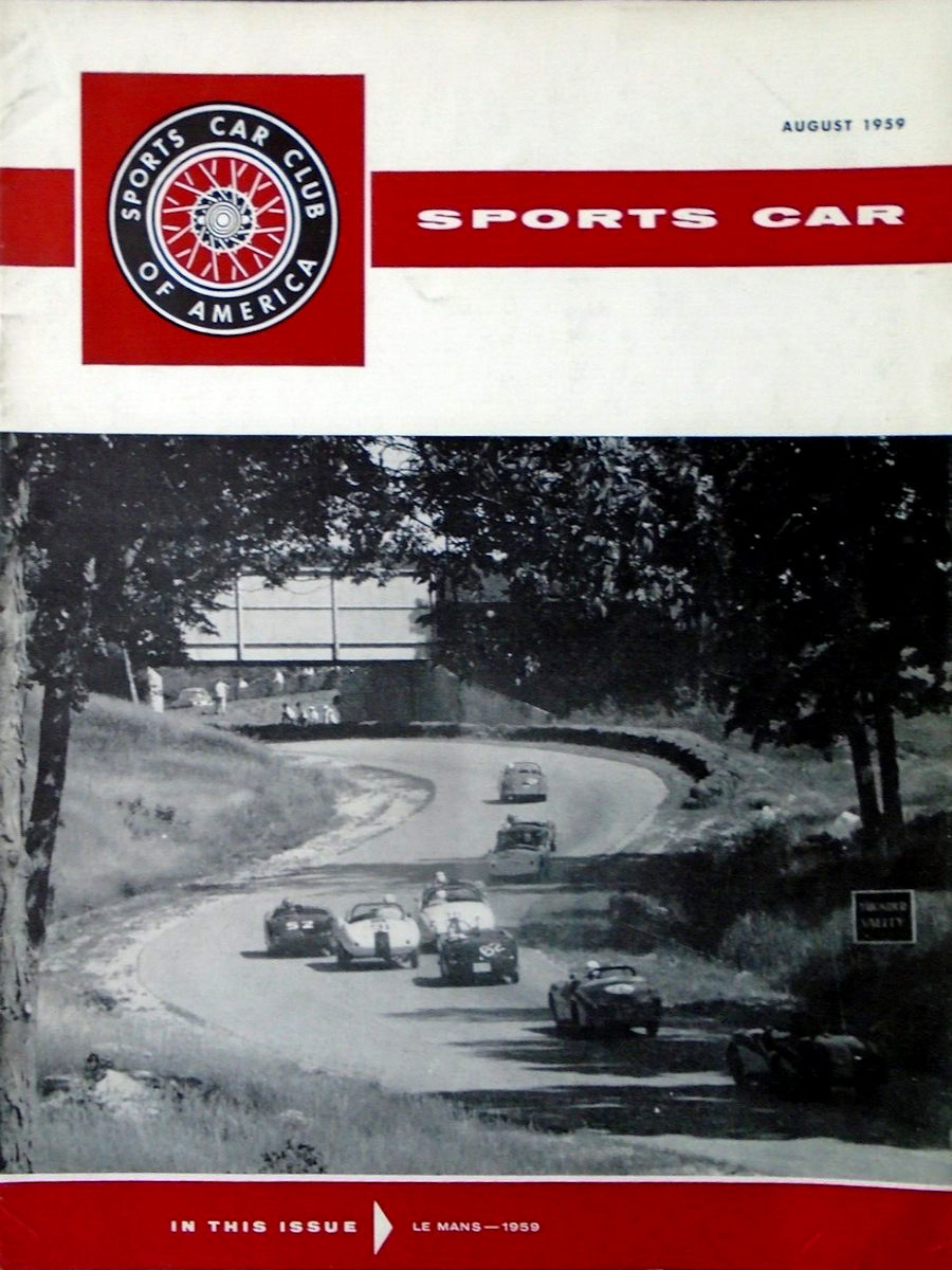 Sports Car Aug August 1959 
