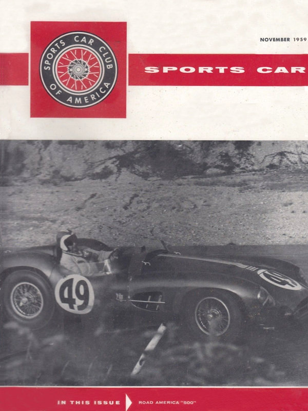 Sports Car Nov November 1959 
