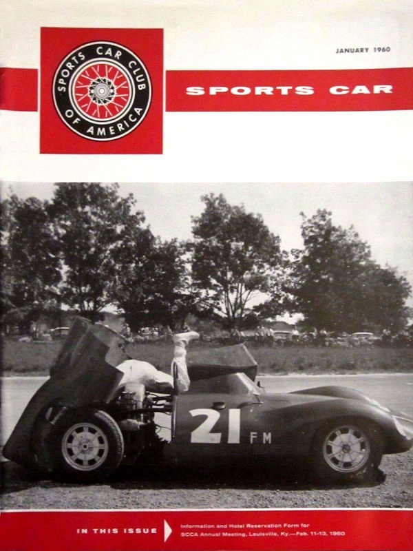 Sports Car Jan January 1960 