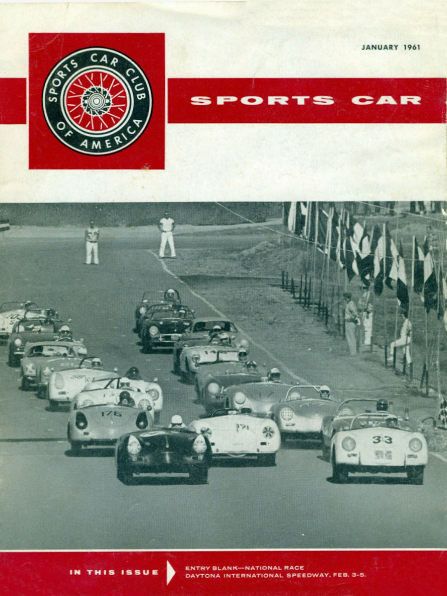 Sports Car Jan January 1961 