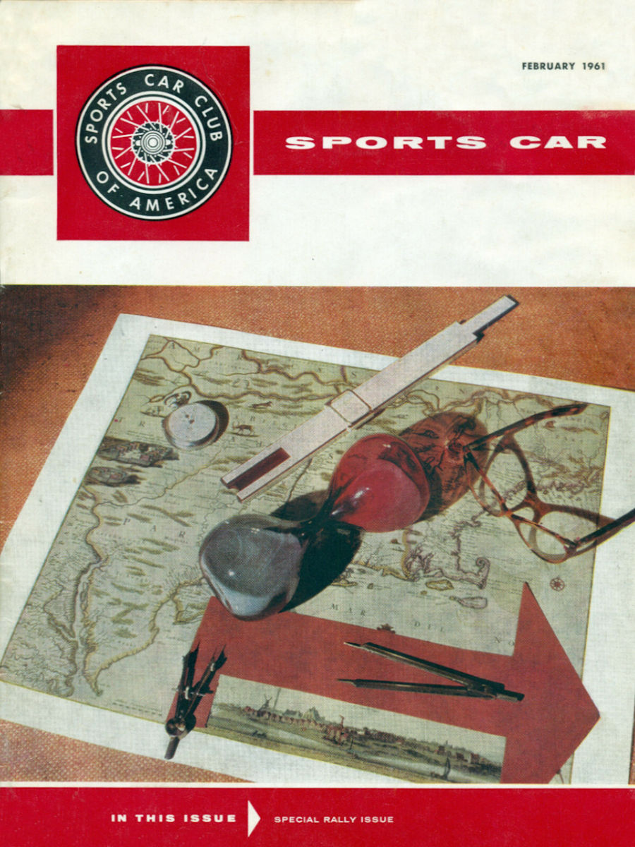 Sports Car Feb February 1961 