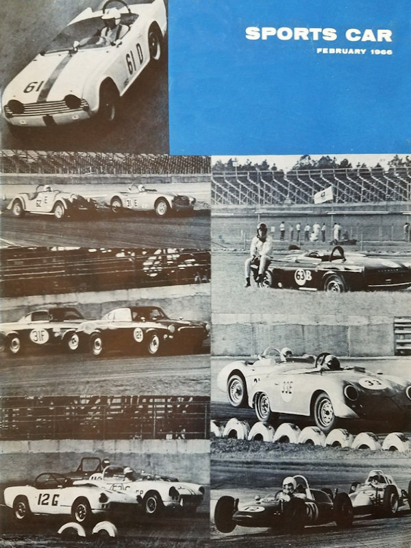 Sports Car Feb February 1966 