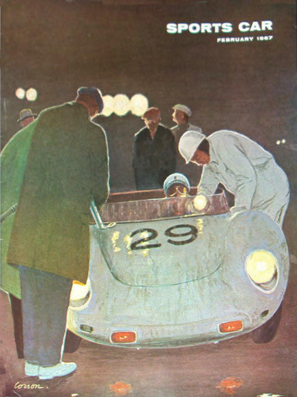 Sports Car Feb February 1967 