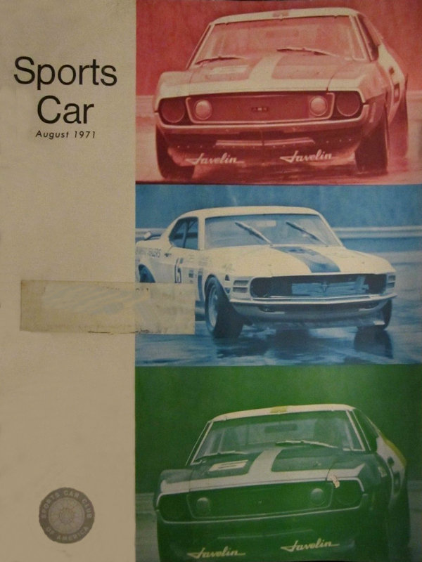 Sports Car Aug August 1971 