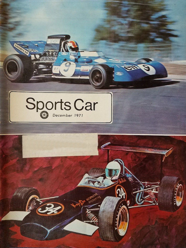 Sports Car Dec December 1971 