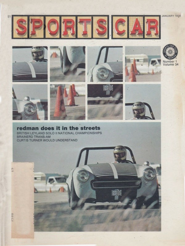 Sports Car Jan January 1976 