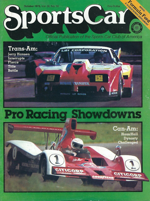 Sports Car Oct October 1978 