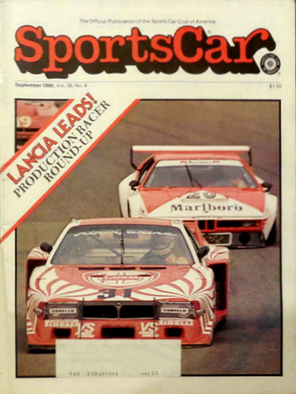 Sports Car Sept September 1980 