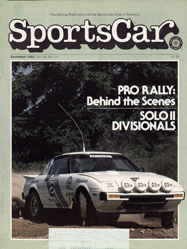 Sports Car Nov November 1980 