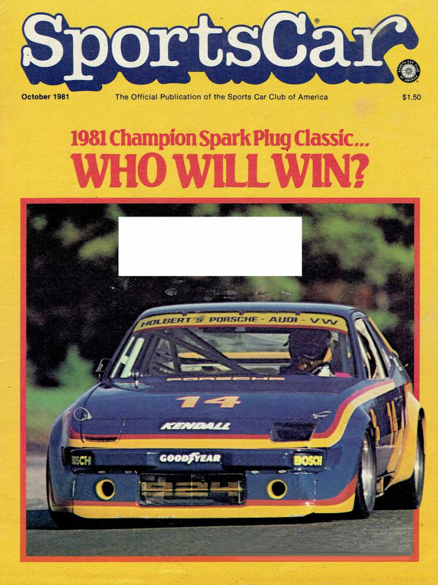 Sports Car Oct October 1981 