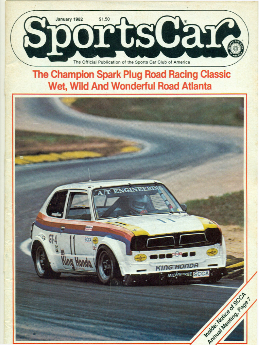 Sports Car Jan January 1982 