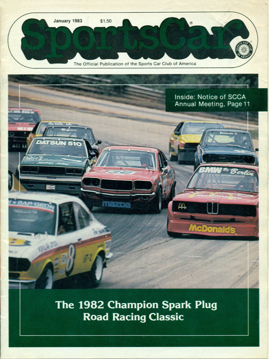 Sports Car Jan January 1983 