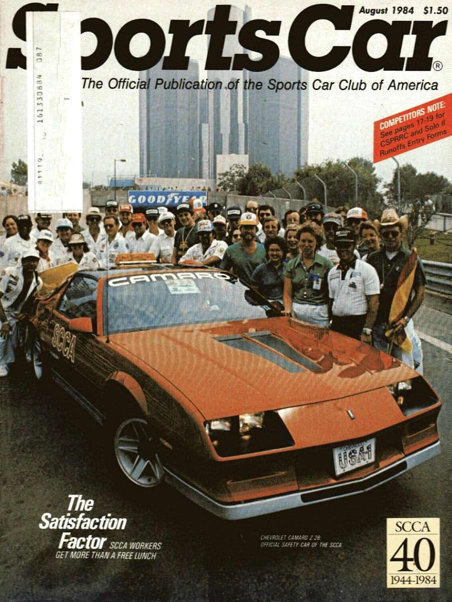 Sports Car Aug August 1984 