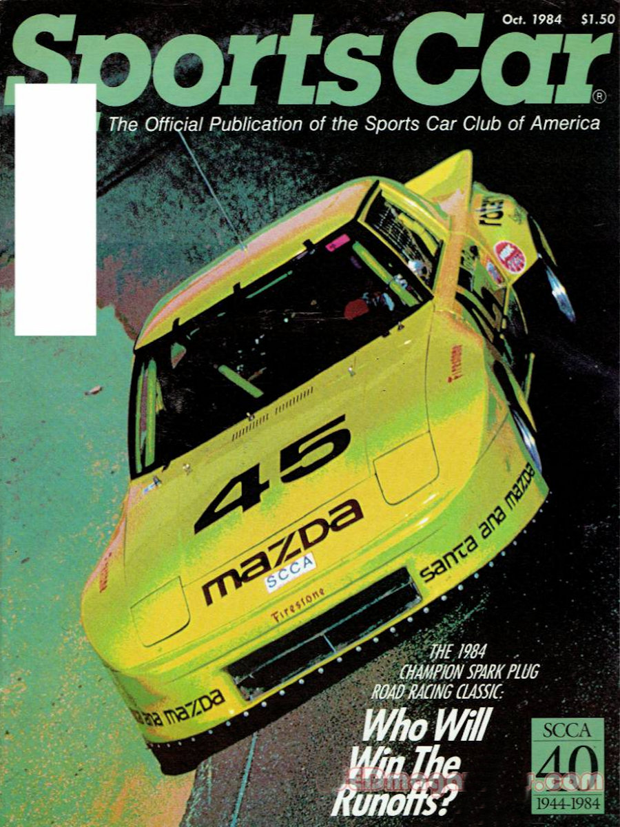Sports Car Oct October 1984 