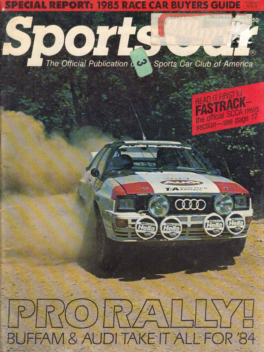 Sports Car Feb February 1985 