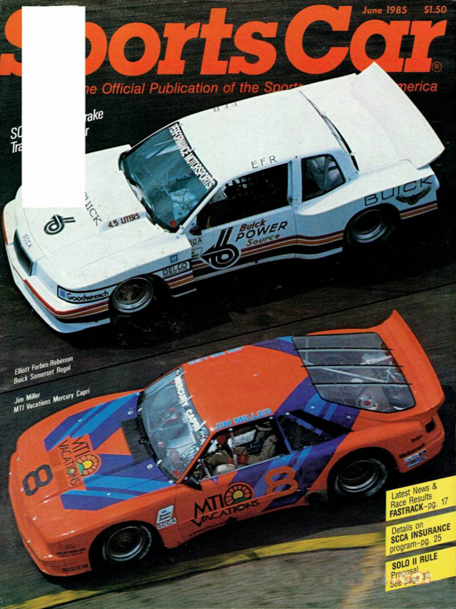 Sports Car June 1985 