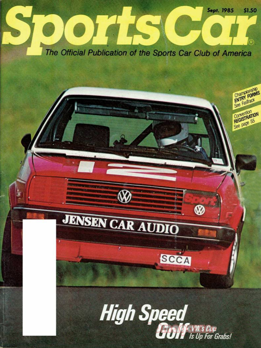 Sports Car Sept September 1985 