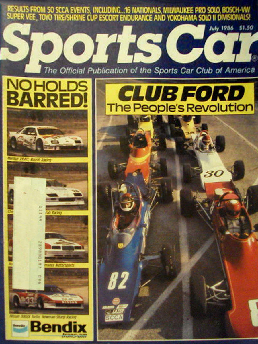 Sports Car July 1986 