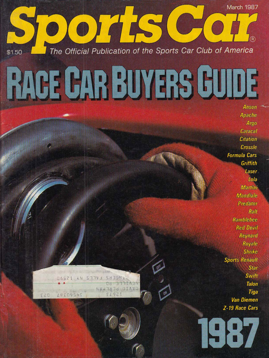 Sports Car Mar March 1987