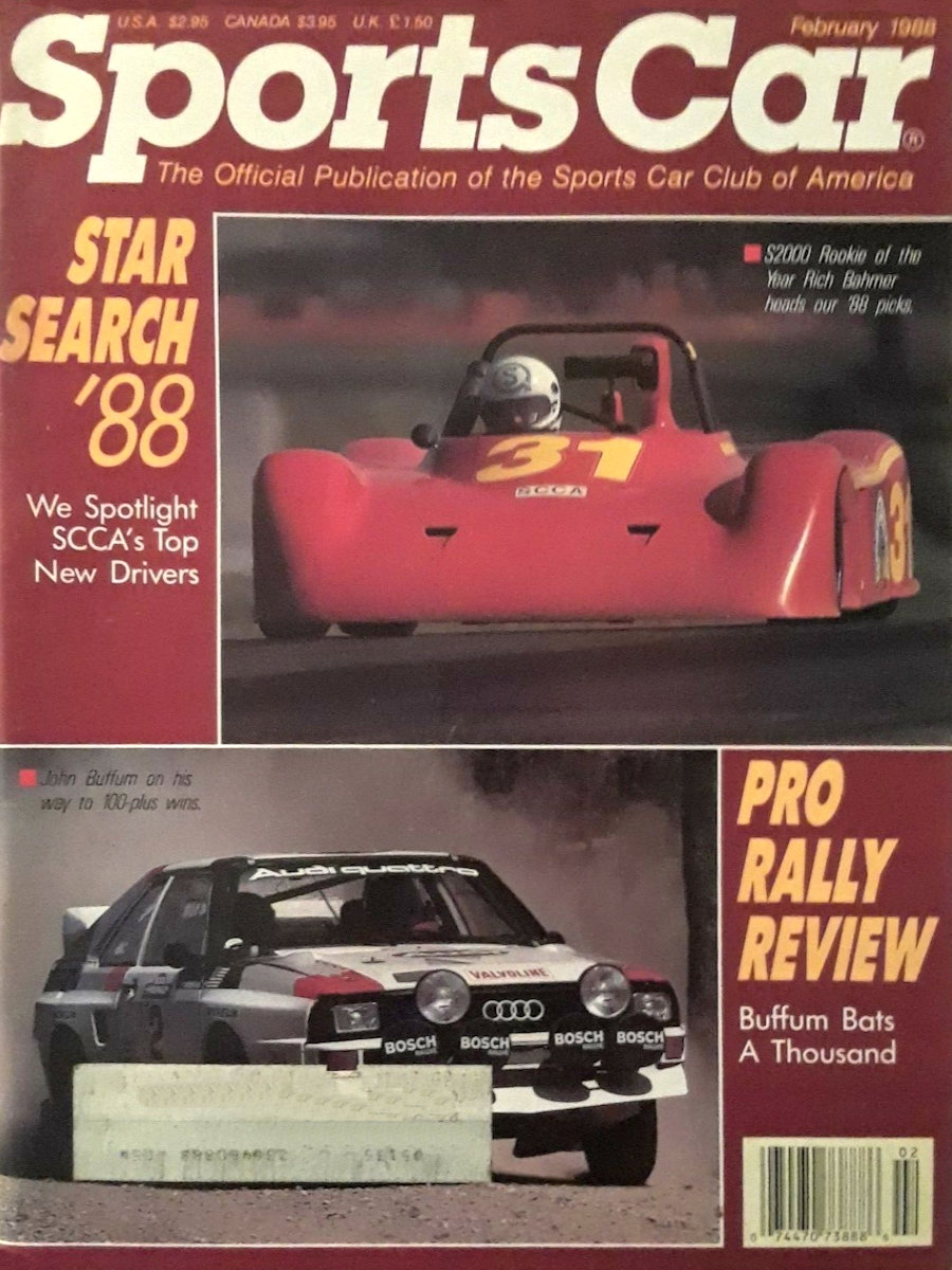 Sports Car Feb February 1988