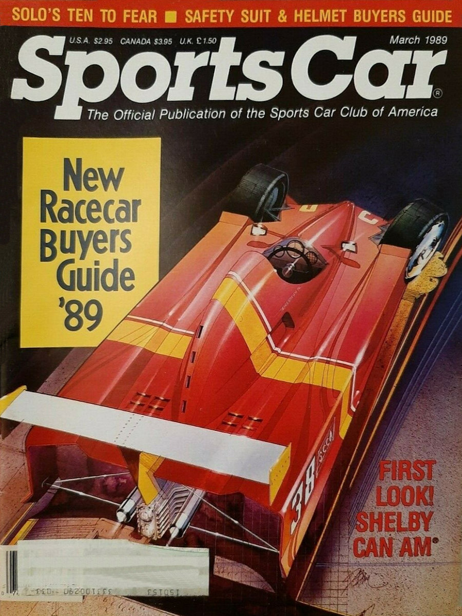 Sports Car Mar March 1989