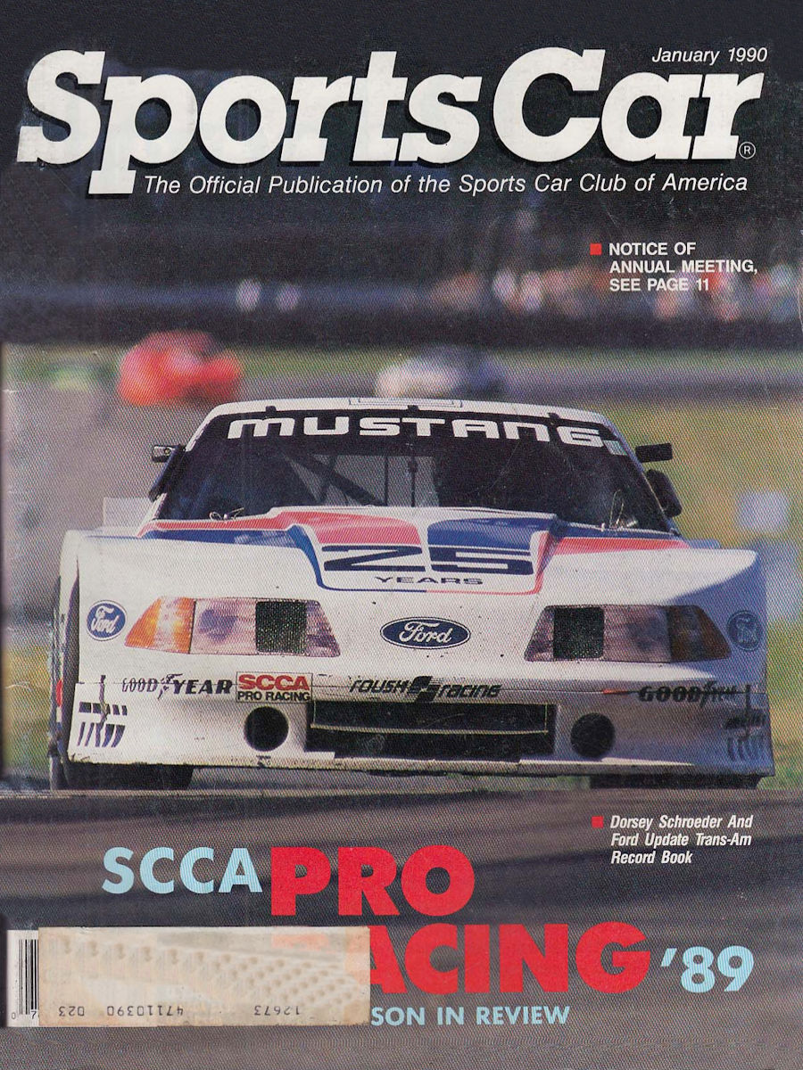 Sports Car Jan January 1990