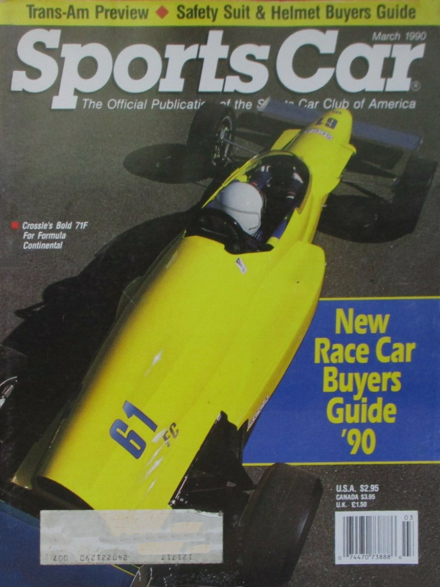 Sports Car Mar March 1990