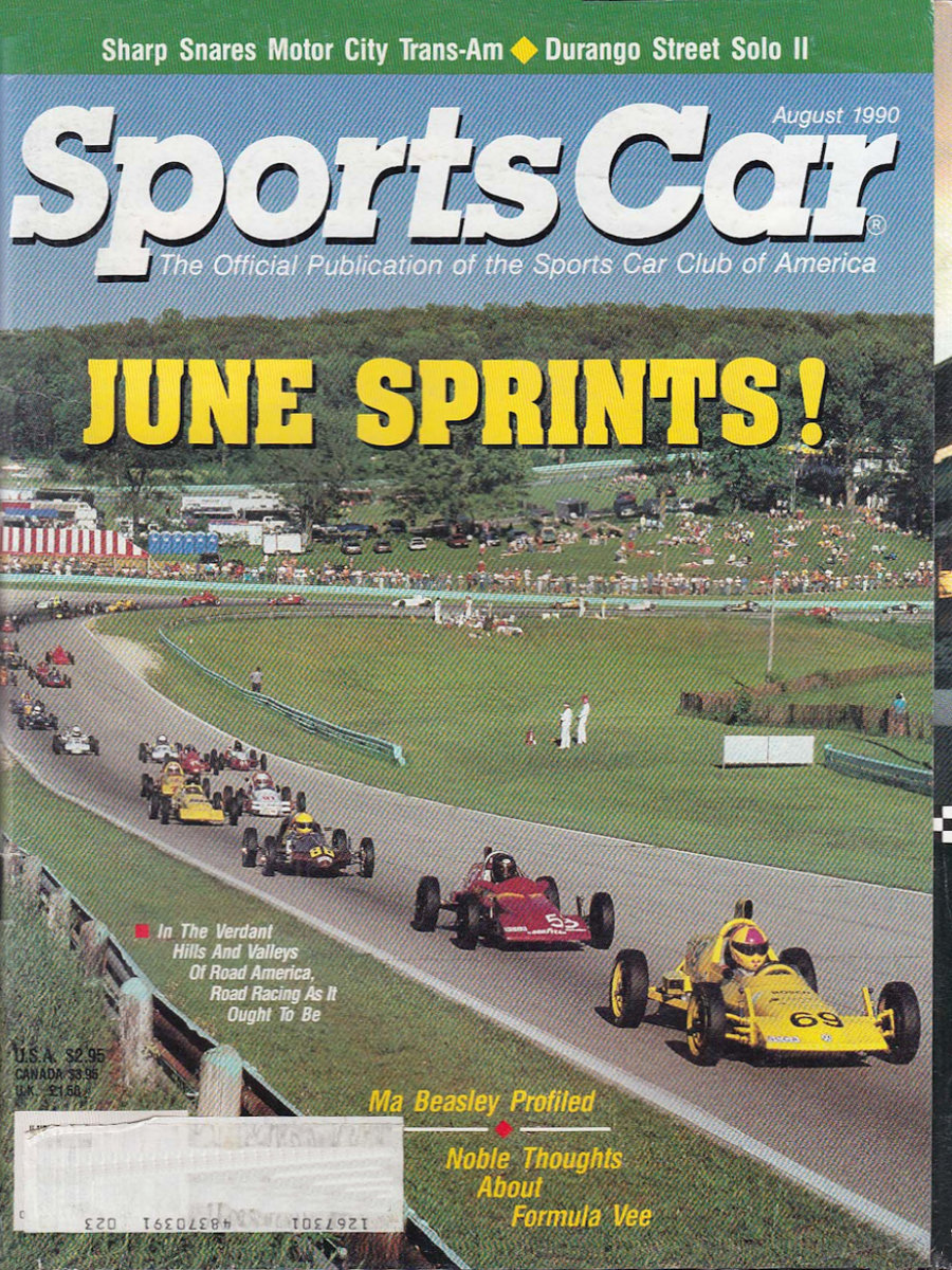 Sports Car Aug August 1990