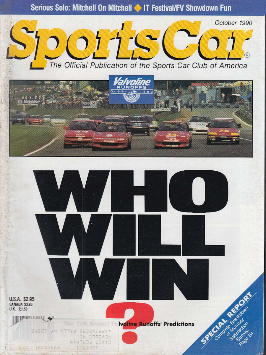 Sports Car Oct October 1990