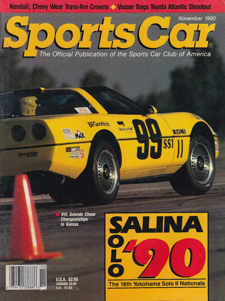 Sports Car Nov November 1990