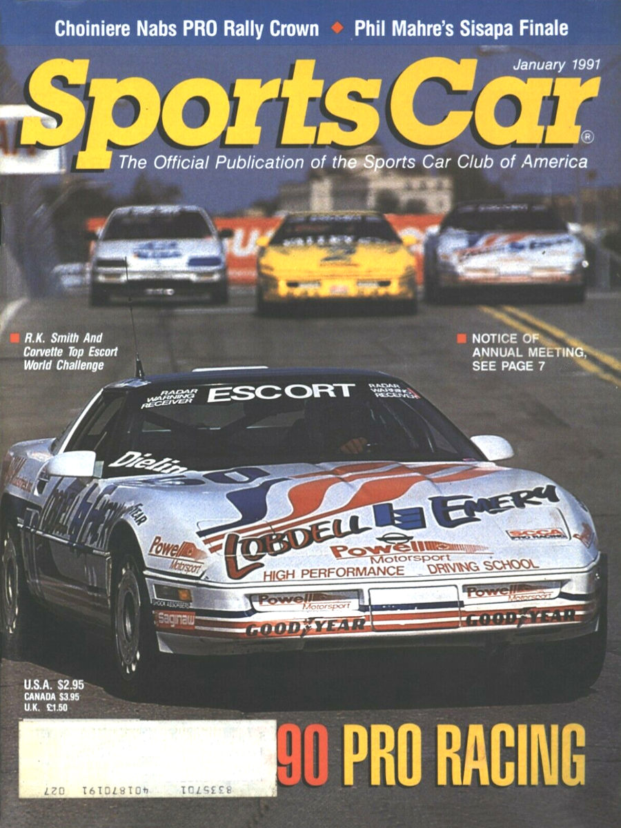 Sports Car Jan January 1991