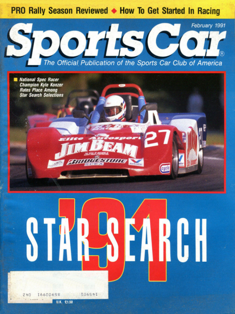 Sports Car Feb February 1991
