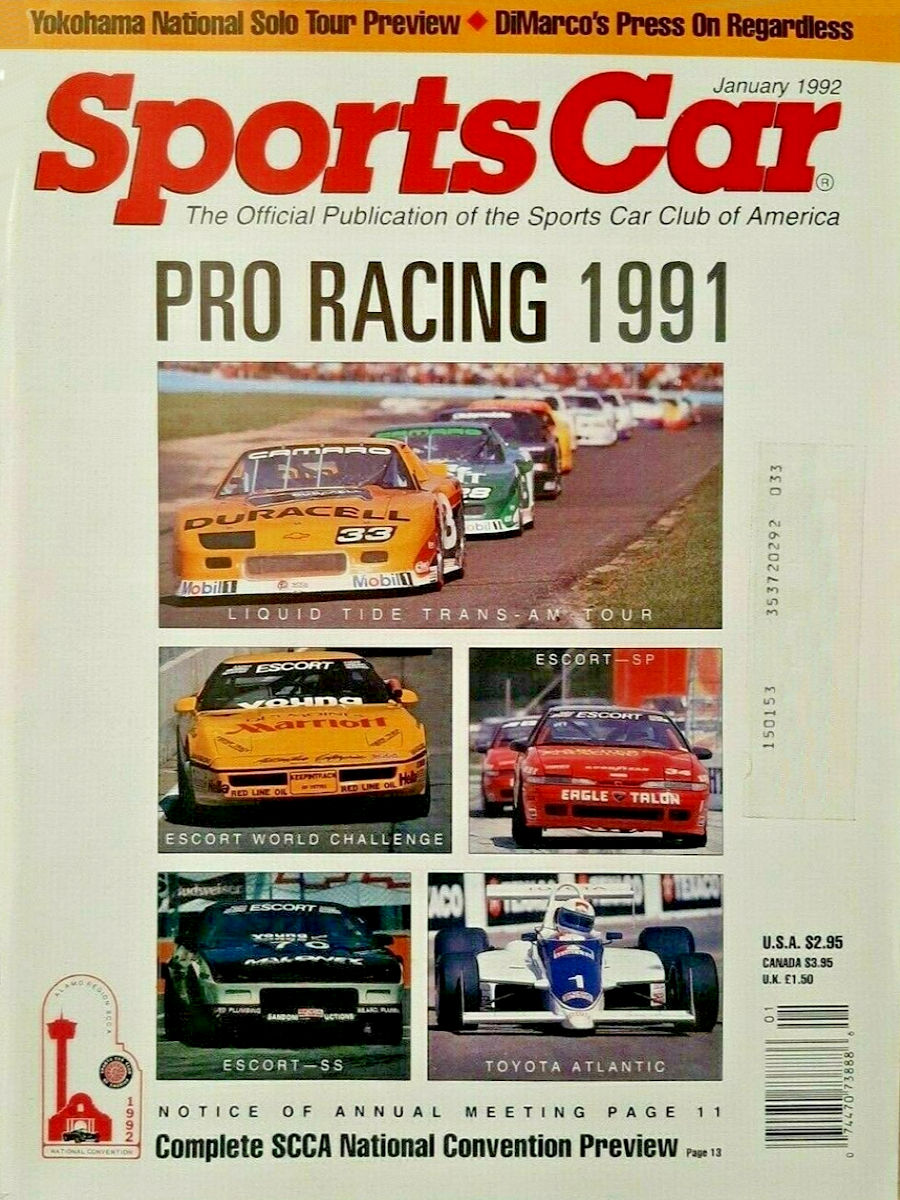 Sports Car Jan January 1992