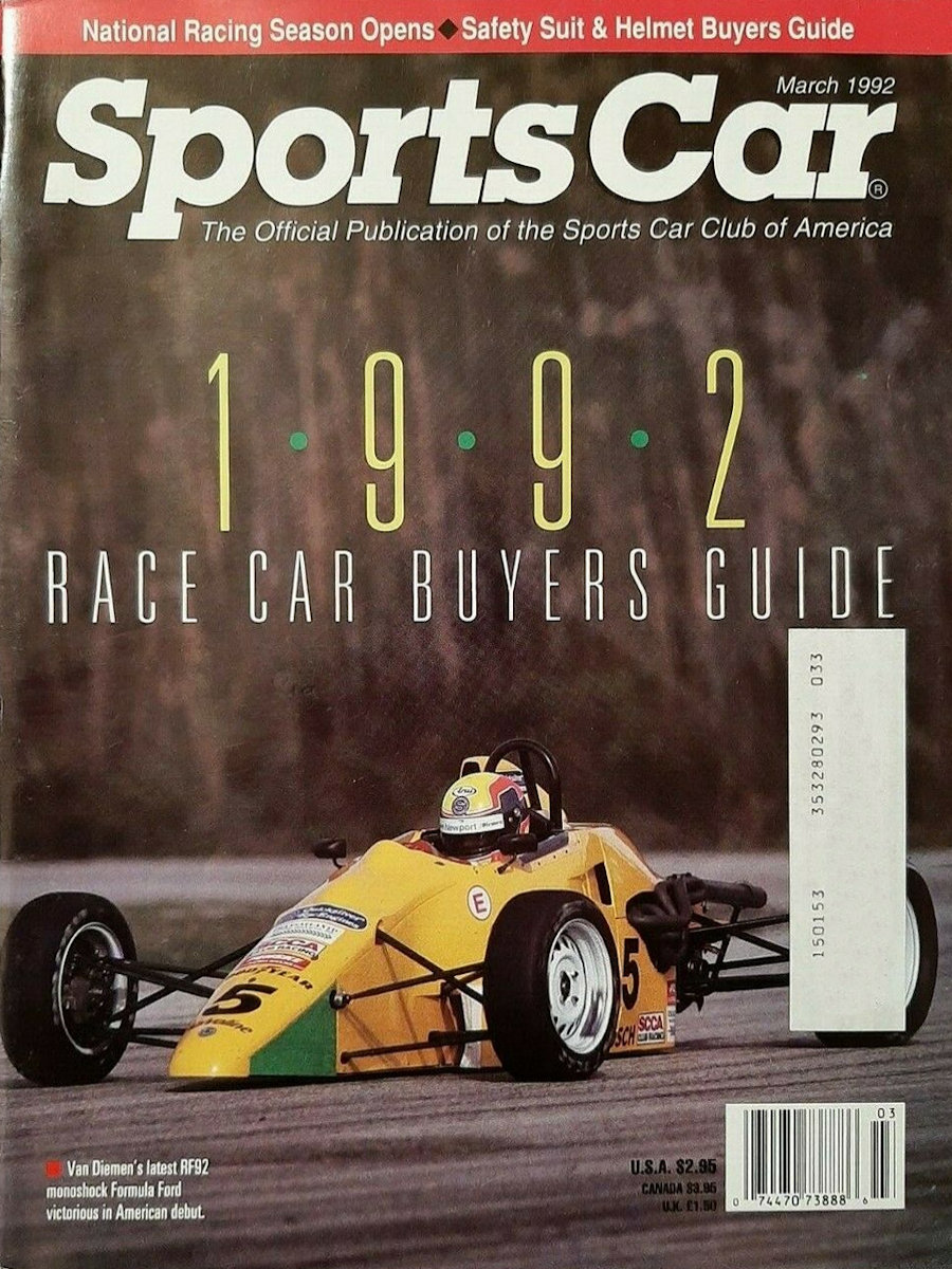 Sports Car Mar March 1992