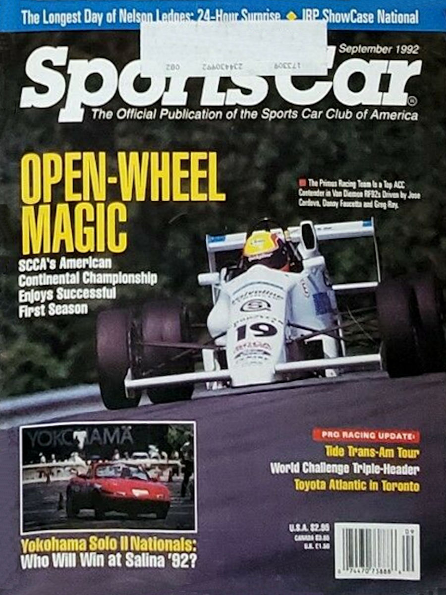 Sports Car Sept September 1992