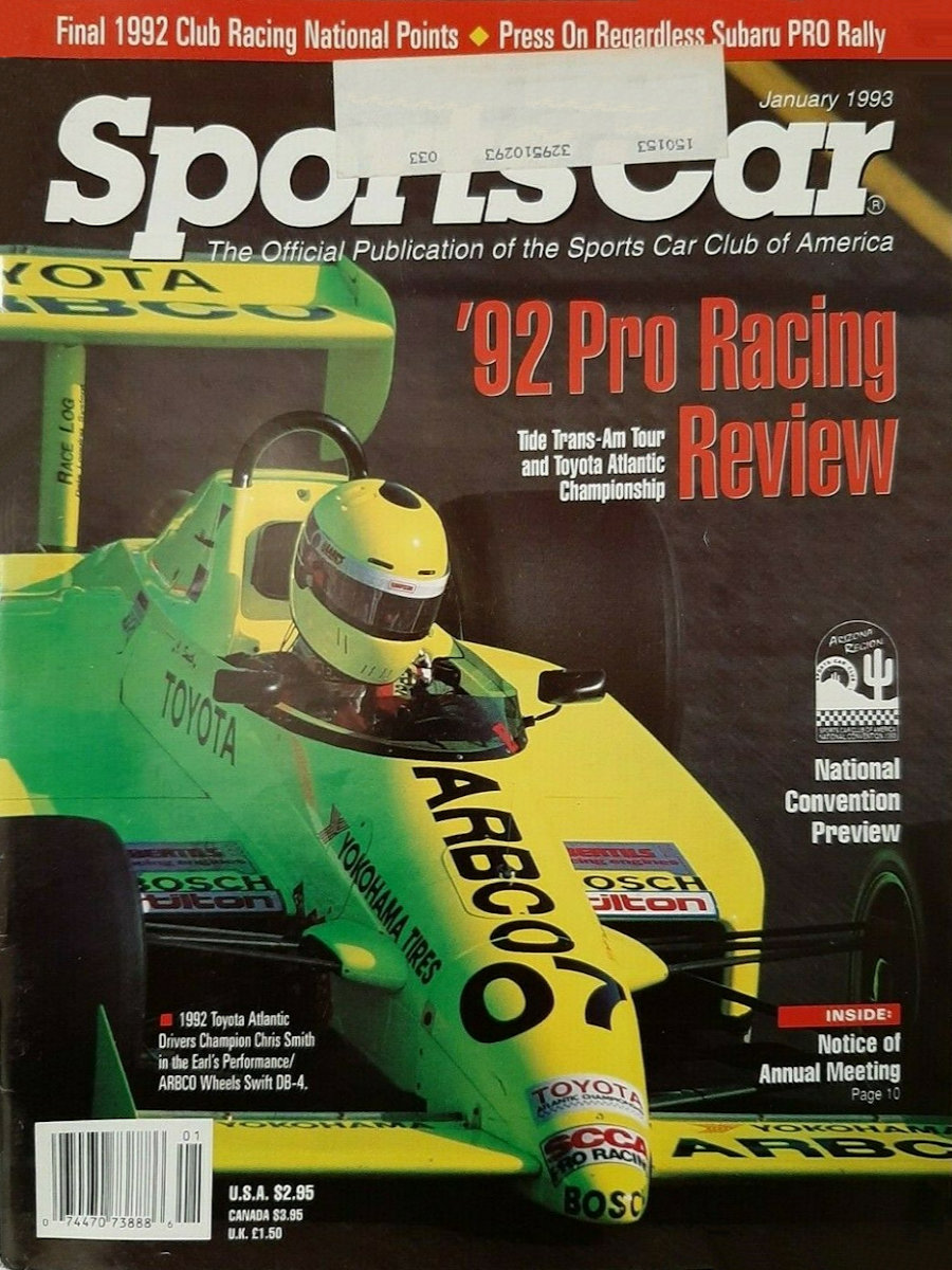 Sports Car Jan January 1993