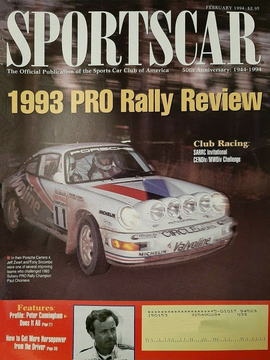 Sports Car Feb February 1994