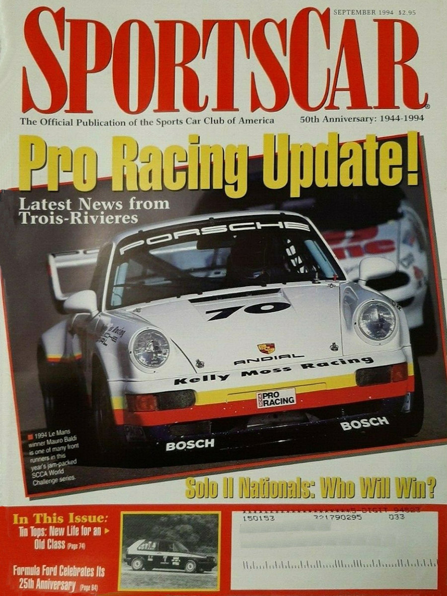 Sports Car Sept September 1994