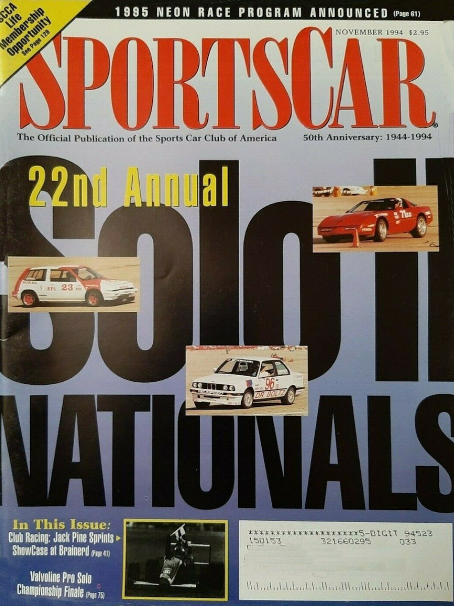 Sports Car Nov November 1994
