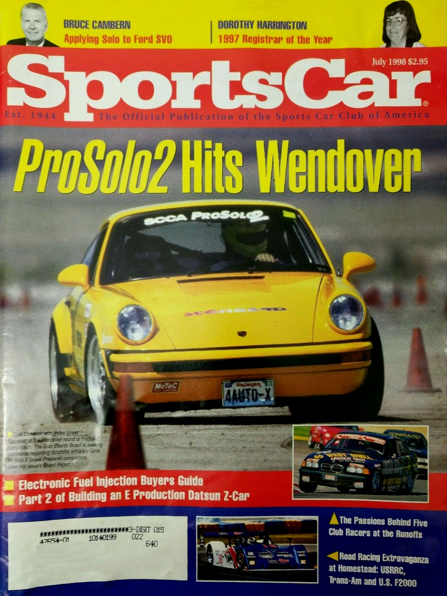 Sports Car July 1998