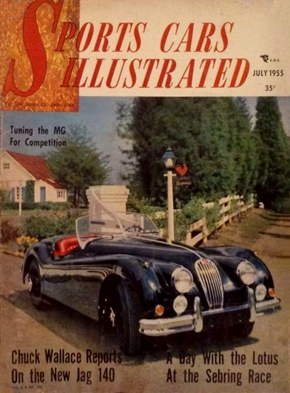 Sports Cars Illustrated July 1955 