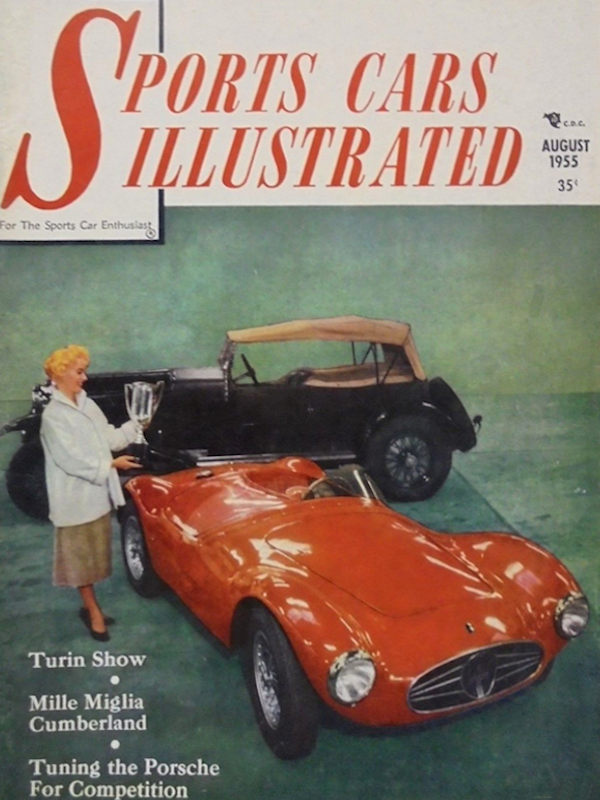 Sports Cars Illustrated Aug August 1955 