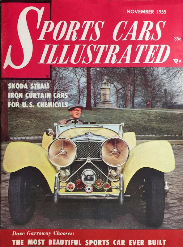 Sports Cars Illustrated Nov November 1955 