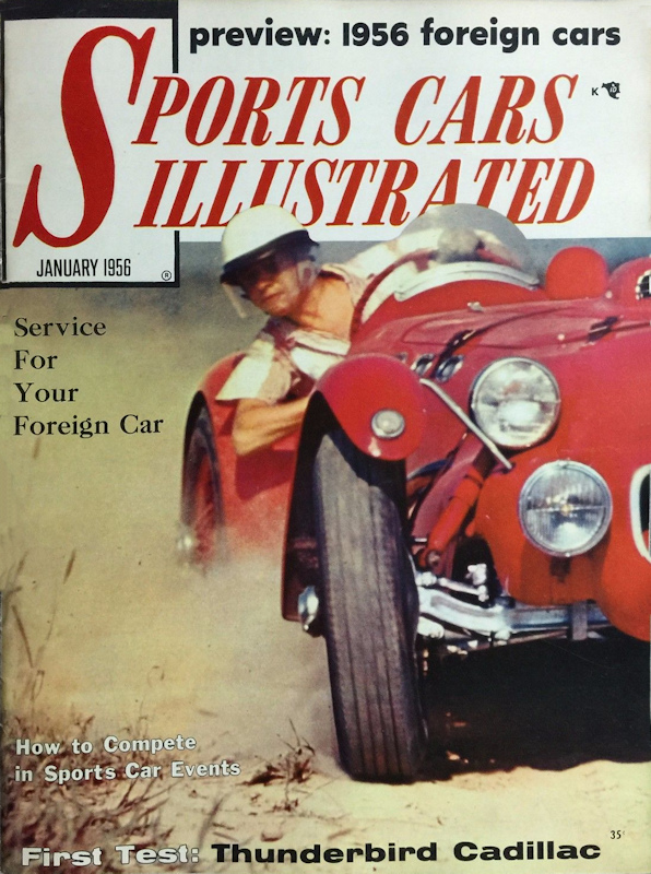 Sports Cars Illustrated Jan January 1956 