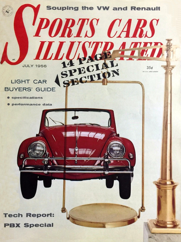 Sports Cars Illustrated July 1956 