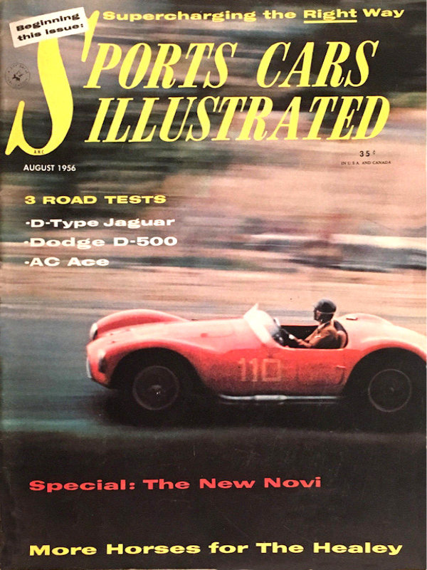 Sports Cars Illustrated Aug August 1956 